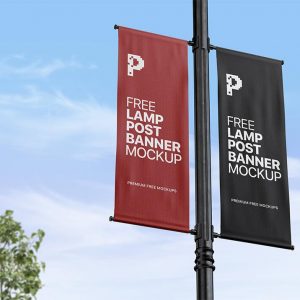 Street Pole Banner – 2 Panel